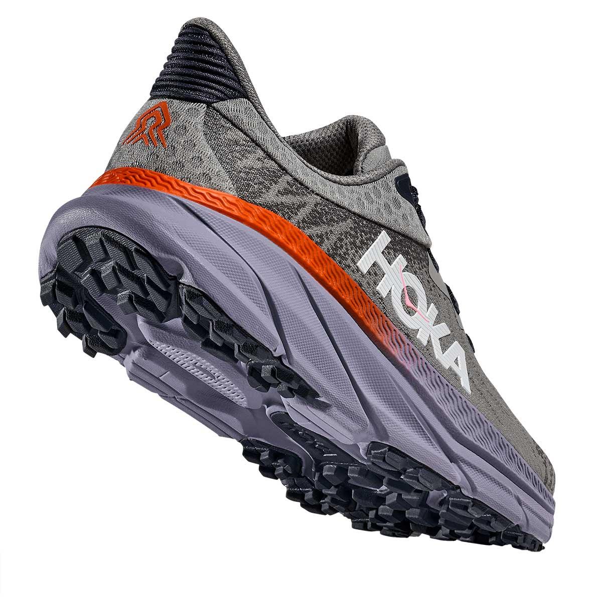 Hoka Challenger ATR 7 Shoe Women's in Galactic Grey and Wild Indigo